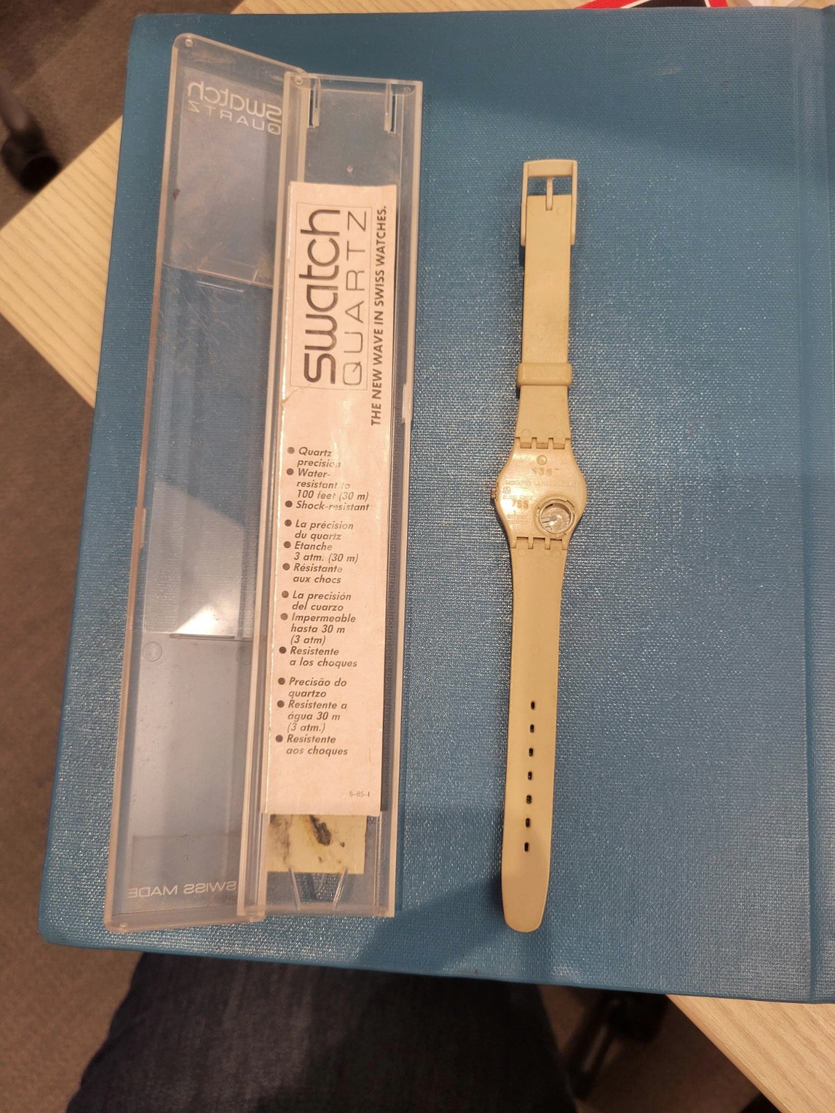 Swatch Watch BC/BG LT102 Women’s 25mm 1985 Good Condition Vintage Rare