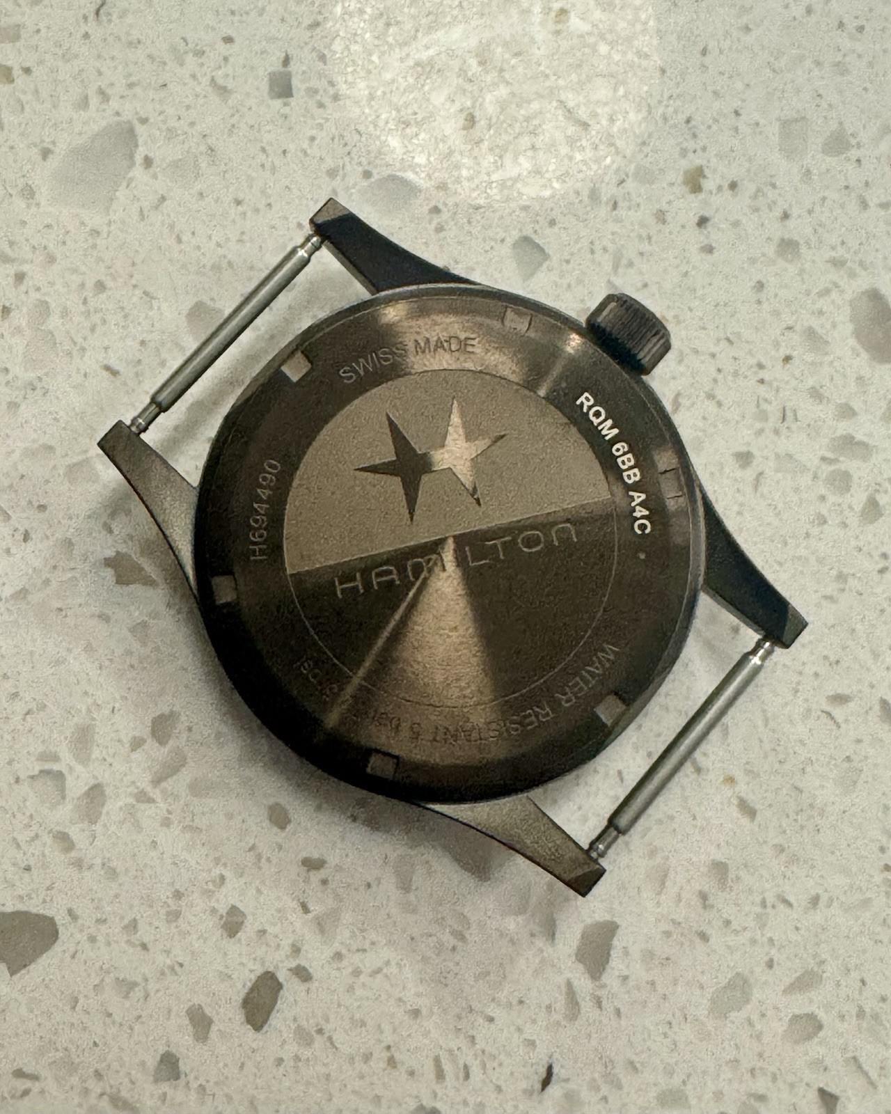 Hamilton Khaki Field Mechanical 38mm Earth PVD with Box & Manual