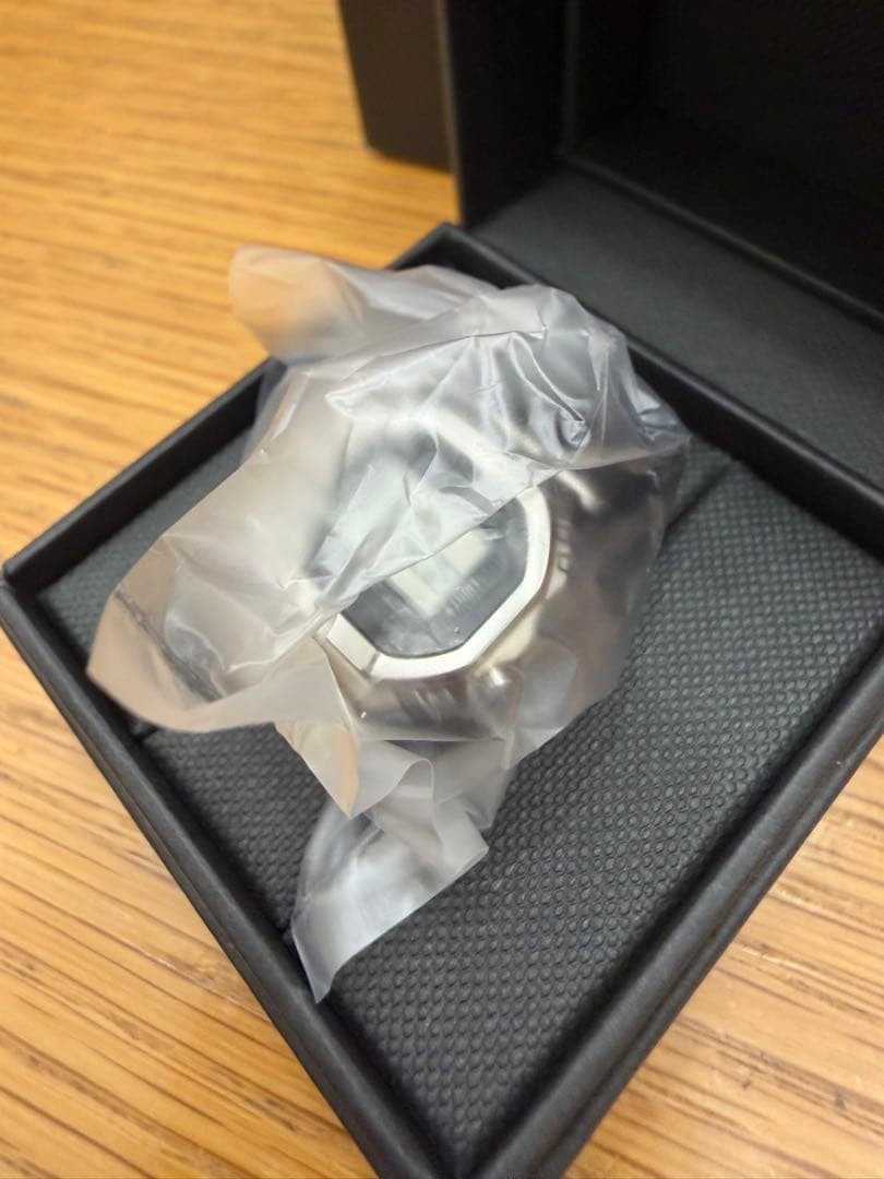 New CASIO RING WATCH CRW 001 1JR Silver