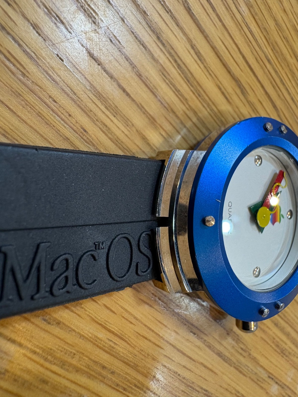 Apple Mac OS Watch Promotional Quartz Giveaway 1995 Not Sold In Stores