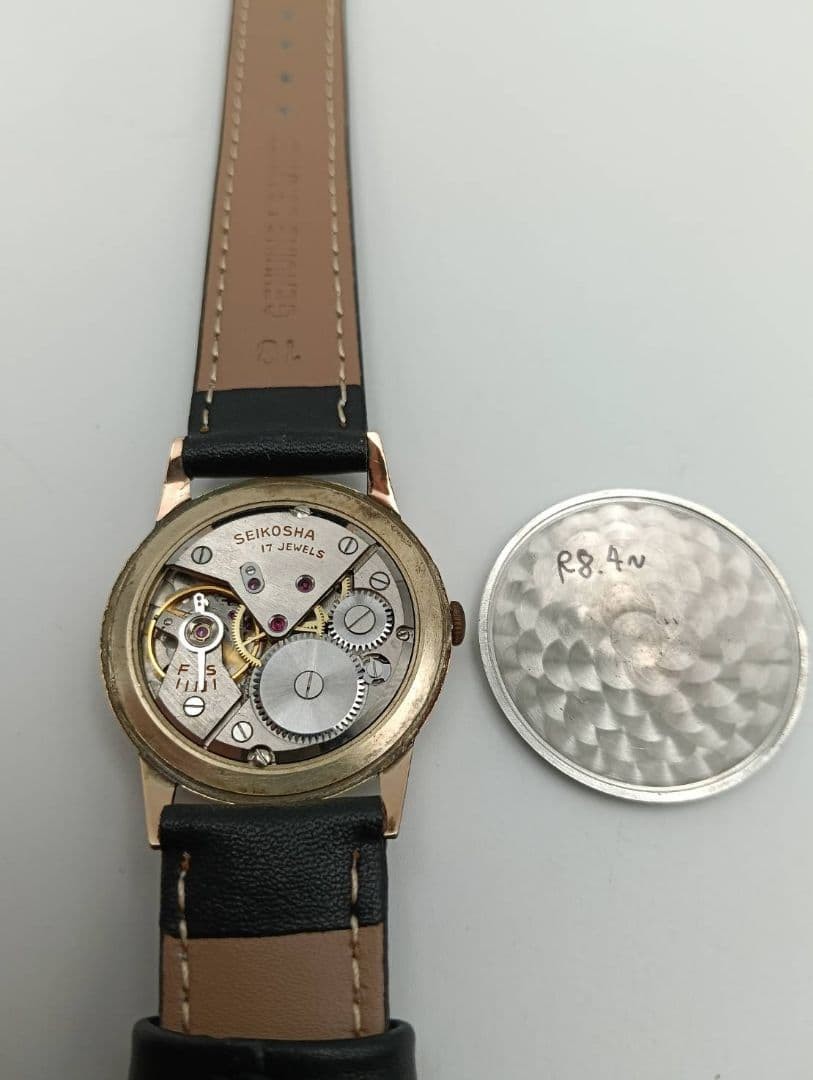Overhauled SEIKO MARVEL 17JEWELS Manual Wind Vintage Watch