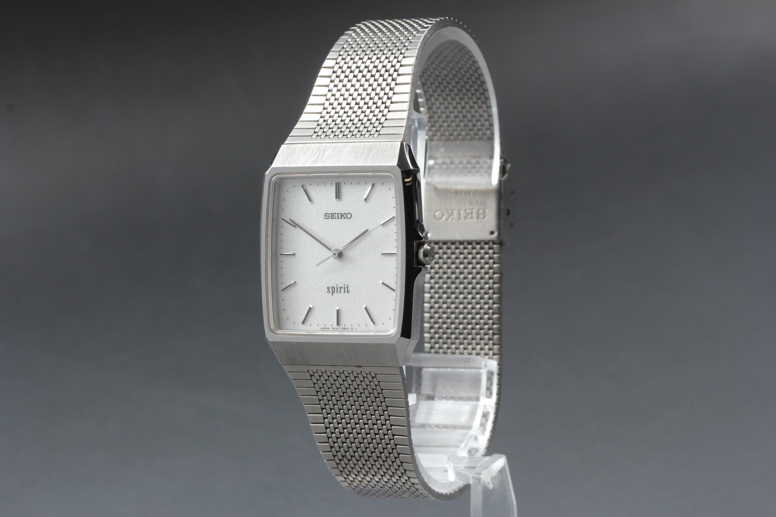 [Near MINT] SEIKO Spirit 5E31-5A70 29mm White Dial Quartz Men’s Watch from JAPAN
