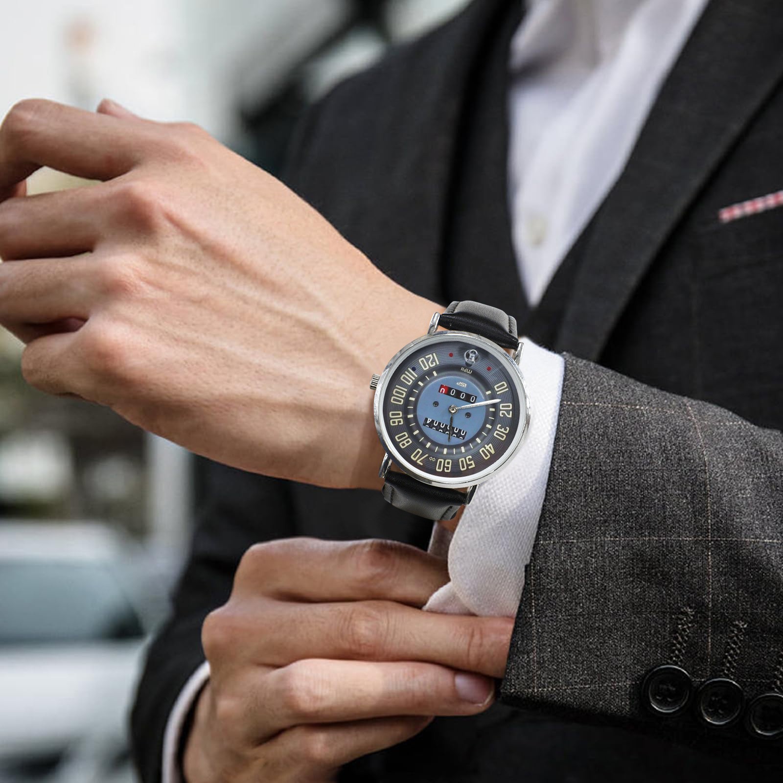 VW Bus Bug Beetle Karmann Ghia 120 MPH Speedometer Watch