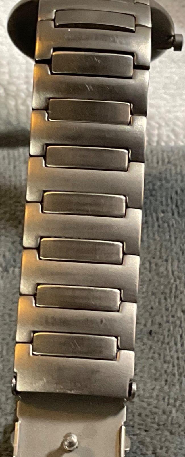 SKAGEN DENMARK MEN’S SLIM ALL TITANIUM 33mm WATCH 418LTXN WR 30m NEW BATTERY