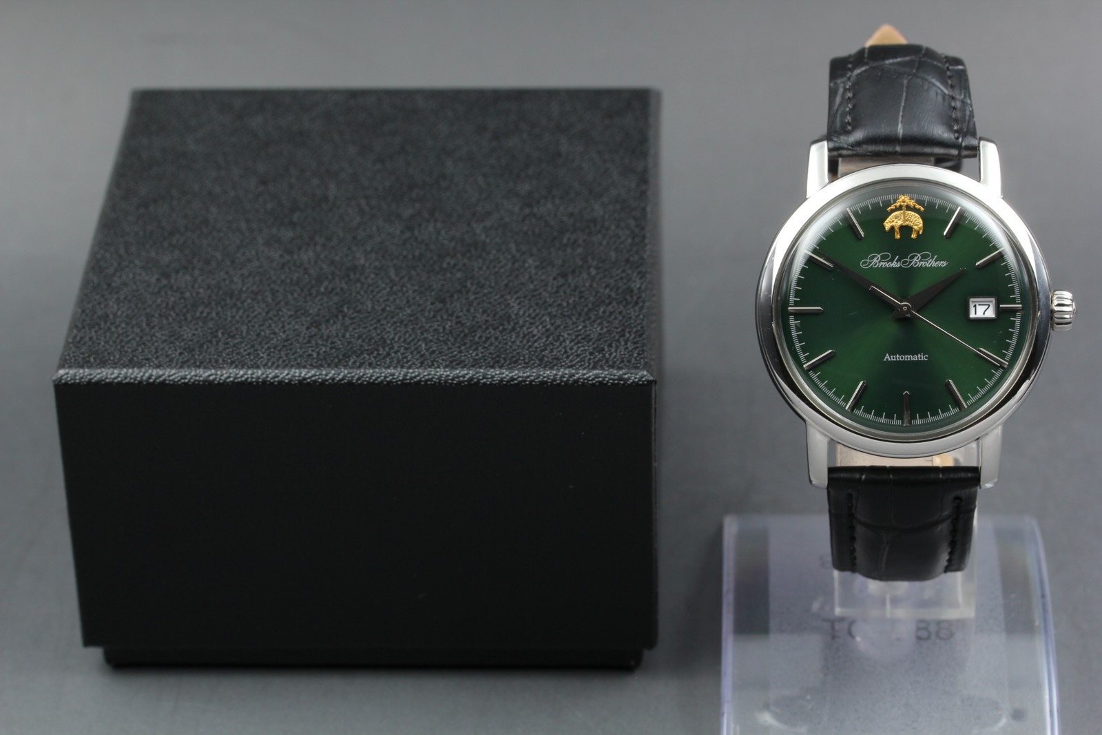 [Exc+5] SEIKO Brooks Brothers NH35-0010 Green Dial Automatic Men’s JAPAN Watch