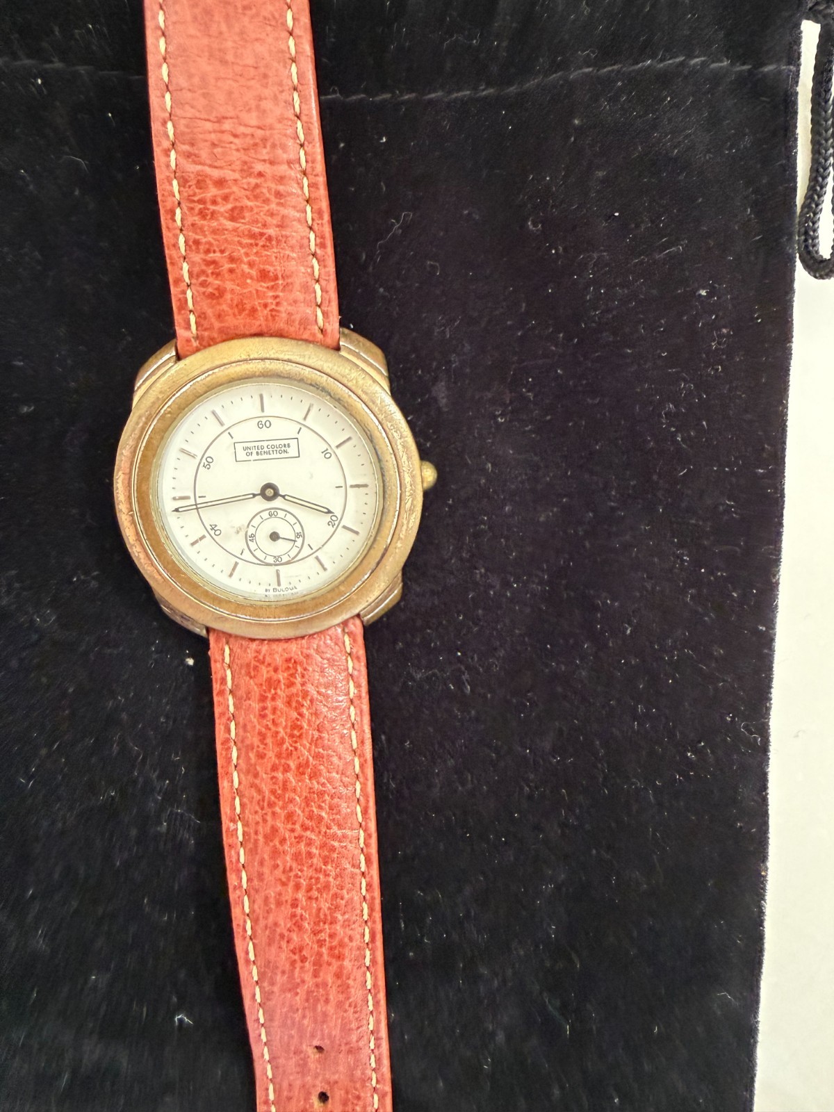 Vintage United Colors of Benetton by Bulova Quartz Watch