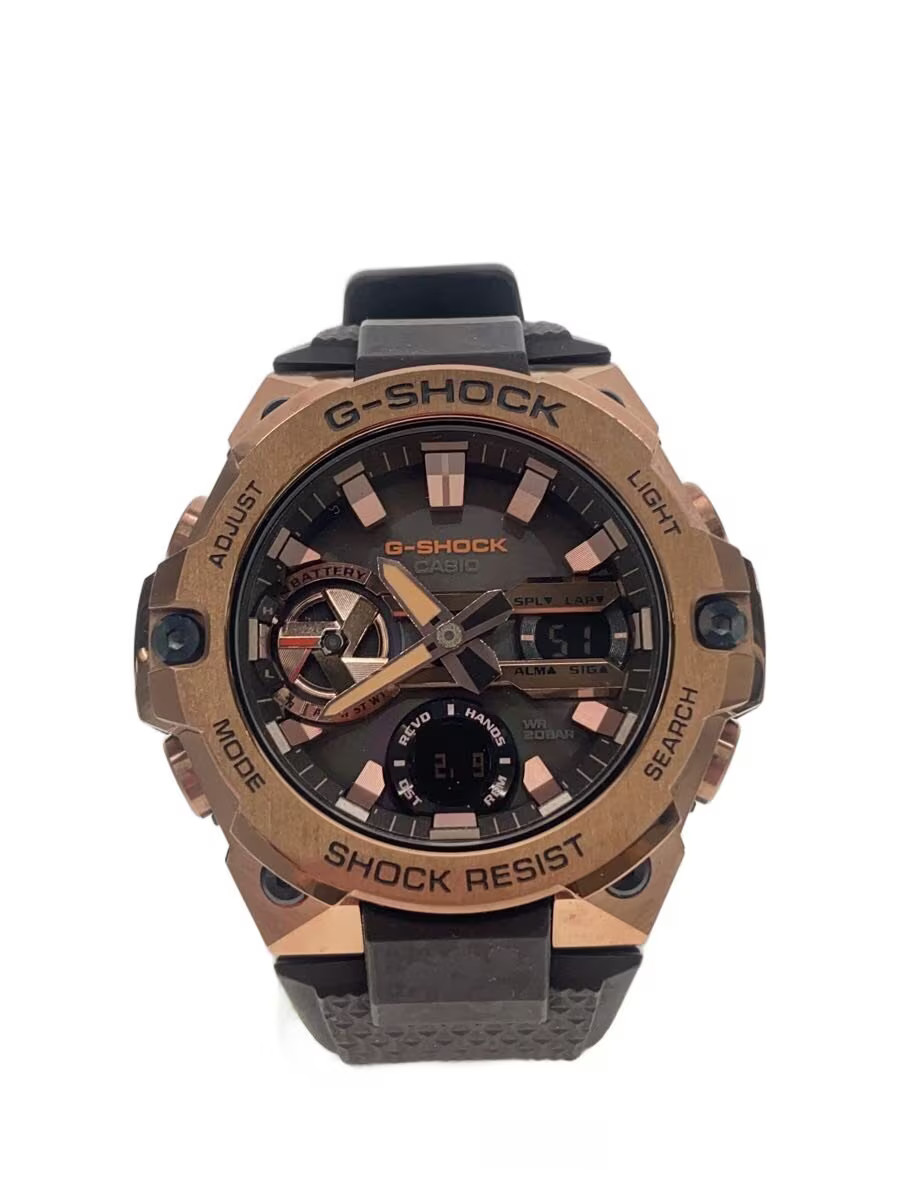 Casio G-SHOCK GST-B400MV-5AJF Ceramic 50mm Brown Dial Solar Wristwatch #2nW3723