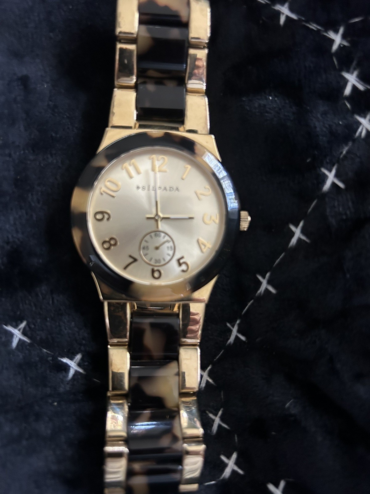 Silpada Tortoise Watch and Silpada 3 Brass Bangle Bracelets – Never Worn