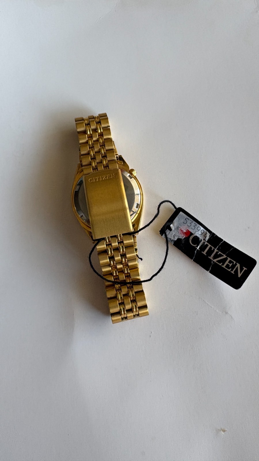 Citizen Eagle 7 Automatic 21 Jewels Gold Tone Day Date AR Dial NOS Men’s Watch