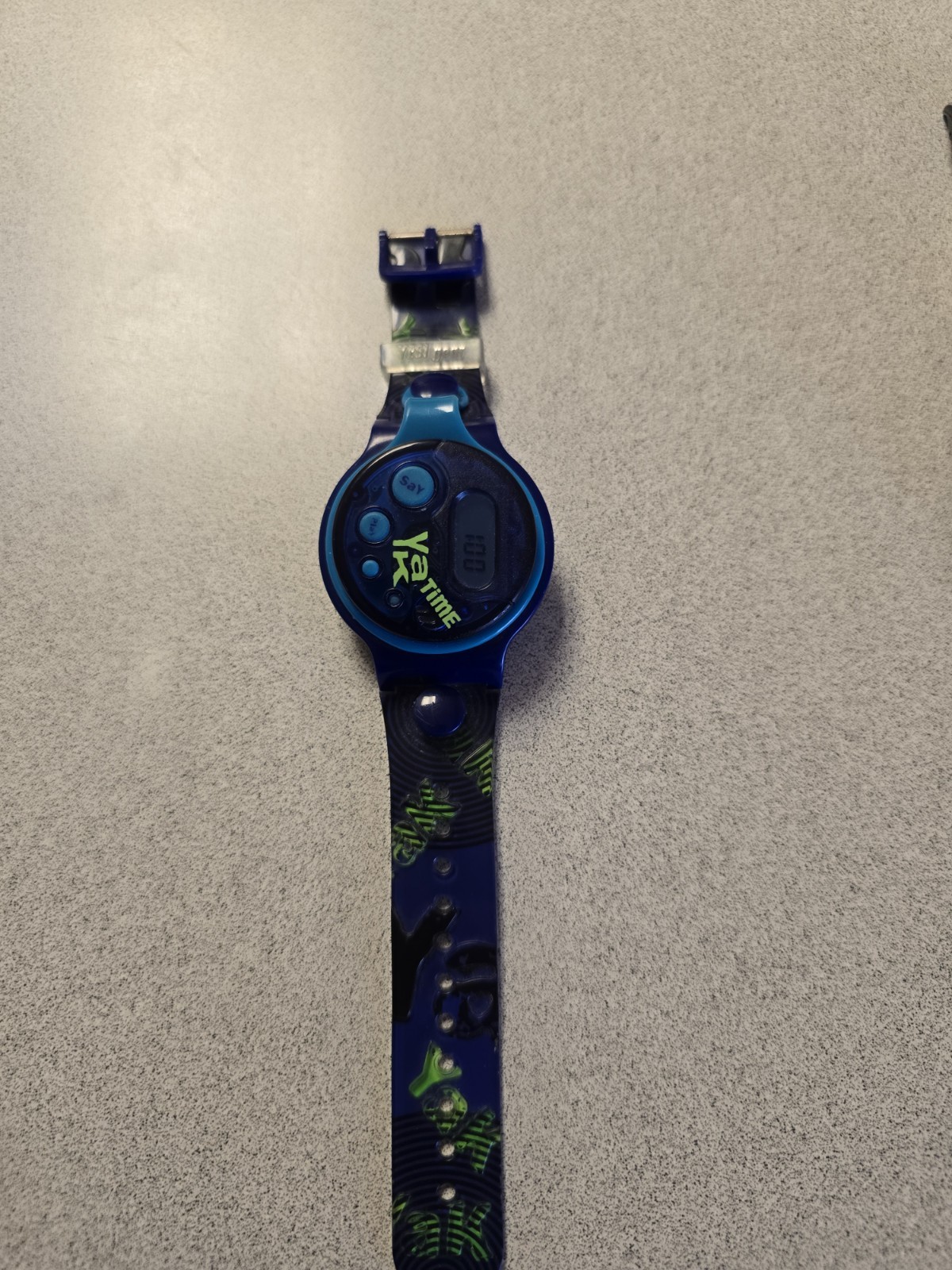 Yak Bak Yes! Entertainment Voice Recorder Watch Vintage 90s 1995 TESTED WORKS