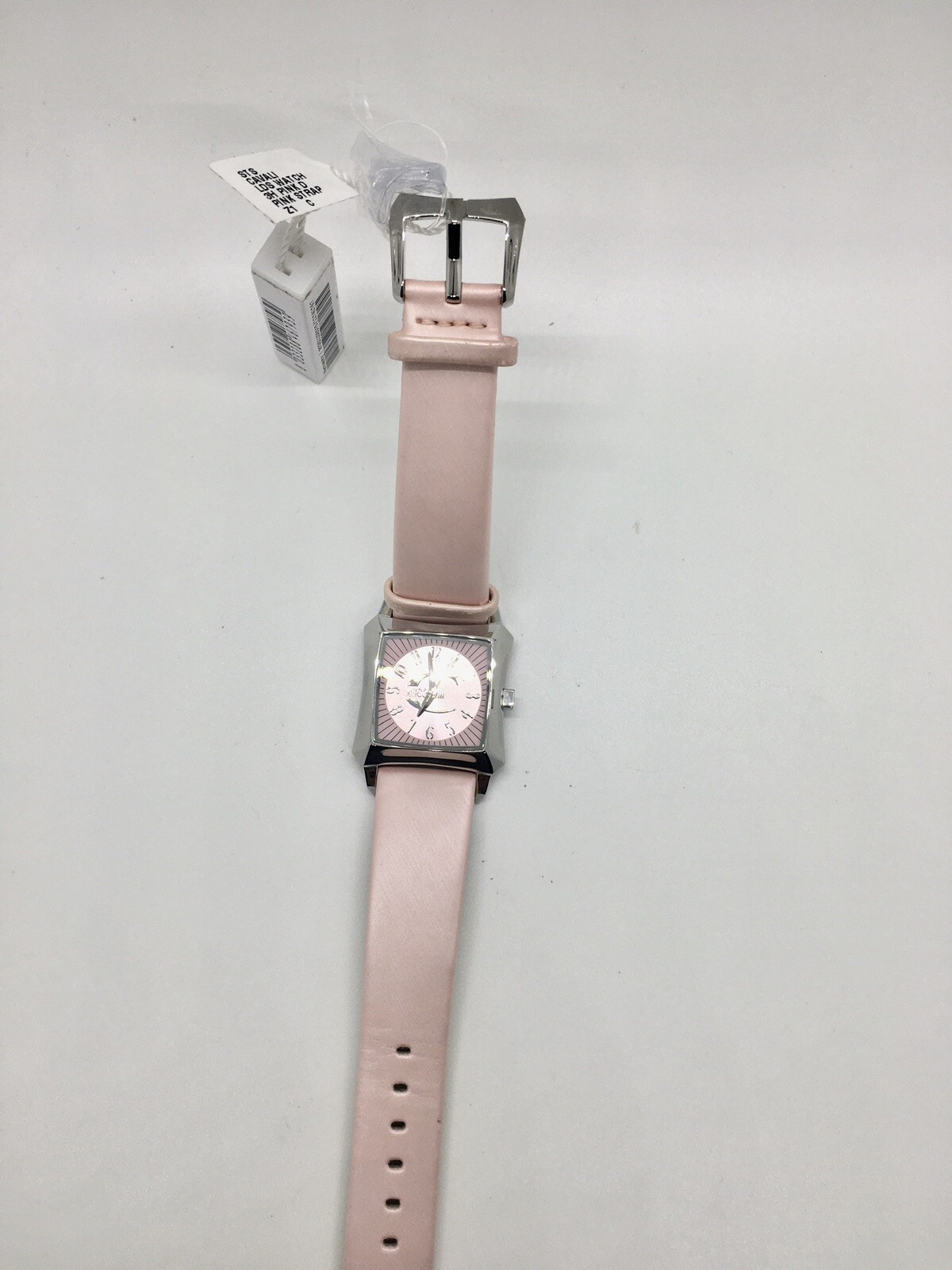 Just Cavalli Women’s R7251106575 Blade Quartz Silver Dial – Chrome – Pink Band