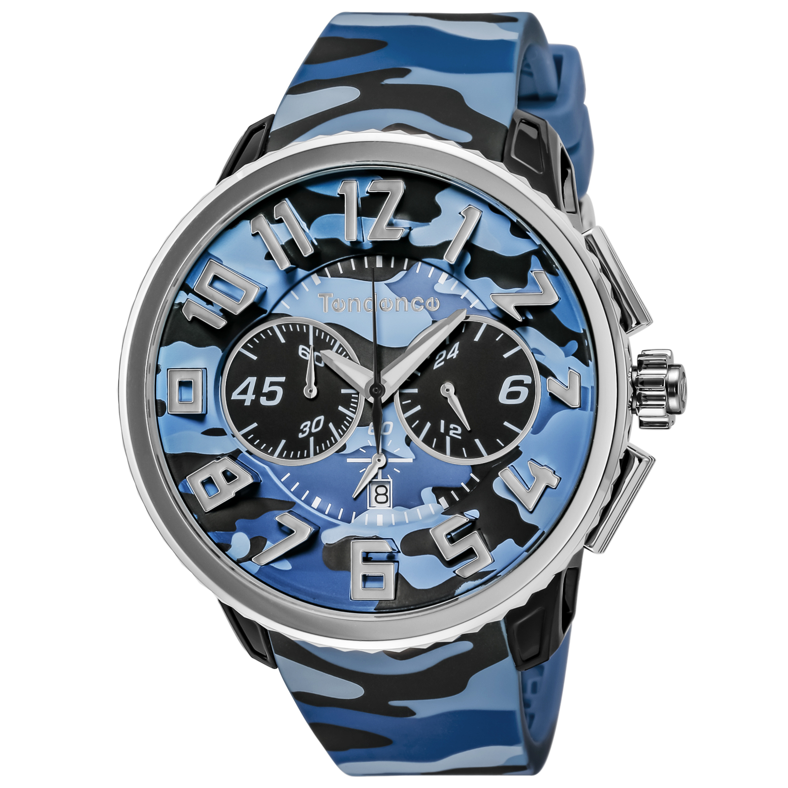 TENDENCE Gulliver Round CAMO Men’s Camouflage Quartz Ref. TY046023 Watch Brand