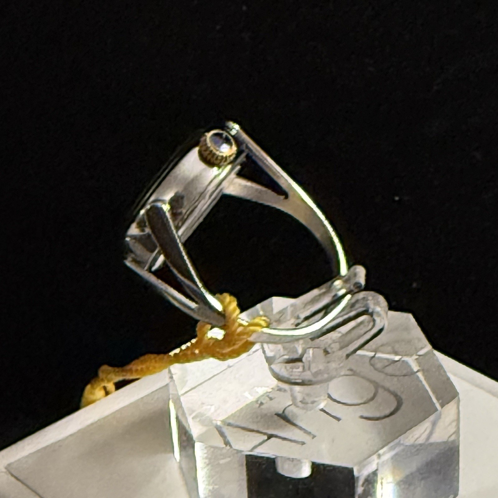 Invicta Angel Women’s Ring Watch 17.5mm, Two Tone (48576) $199 MSRP-NEW IN BOX