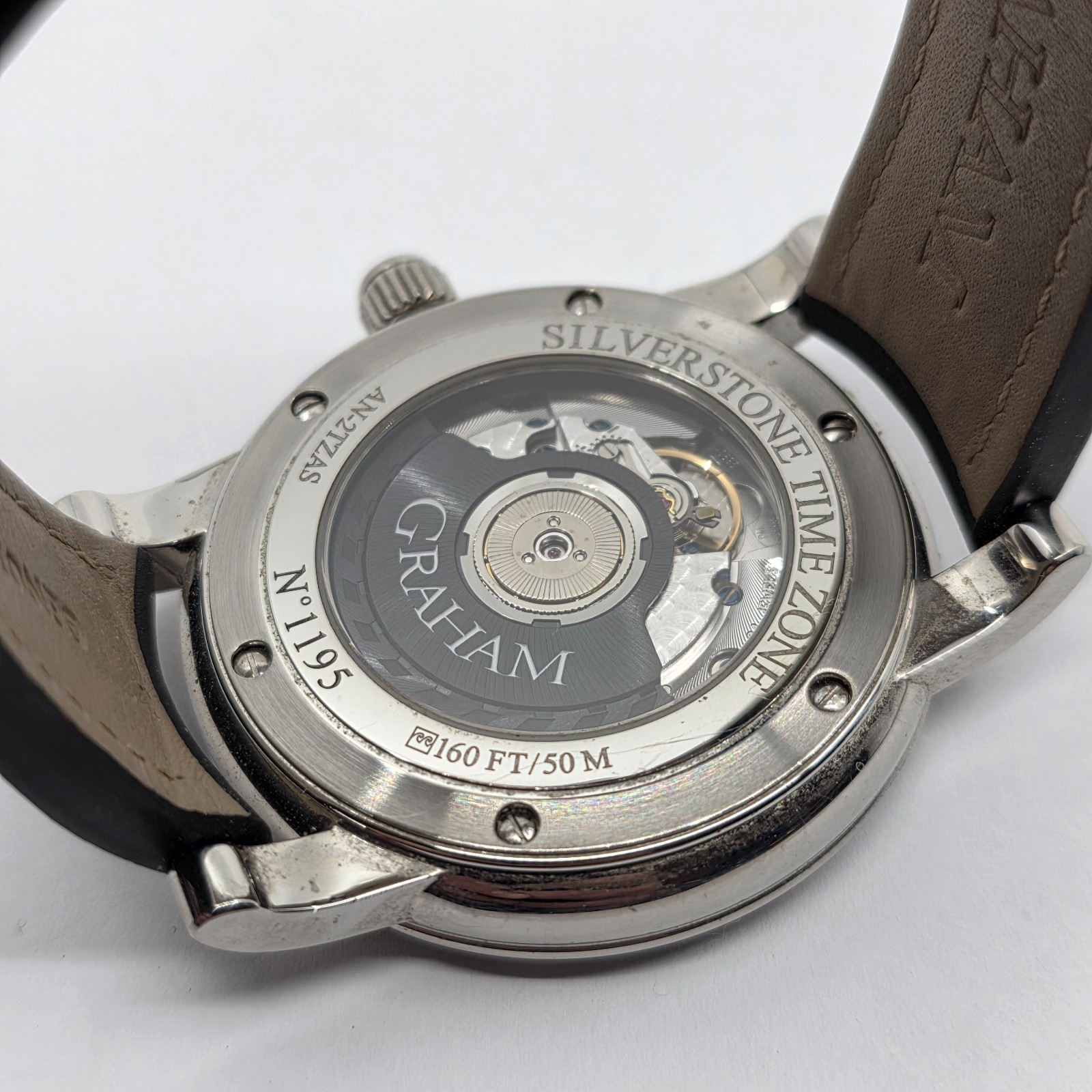 Graham Silverstone GMT Silver Dial 42MM Stainless Steel Automatic AN-2TZAS