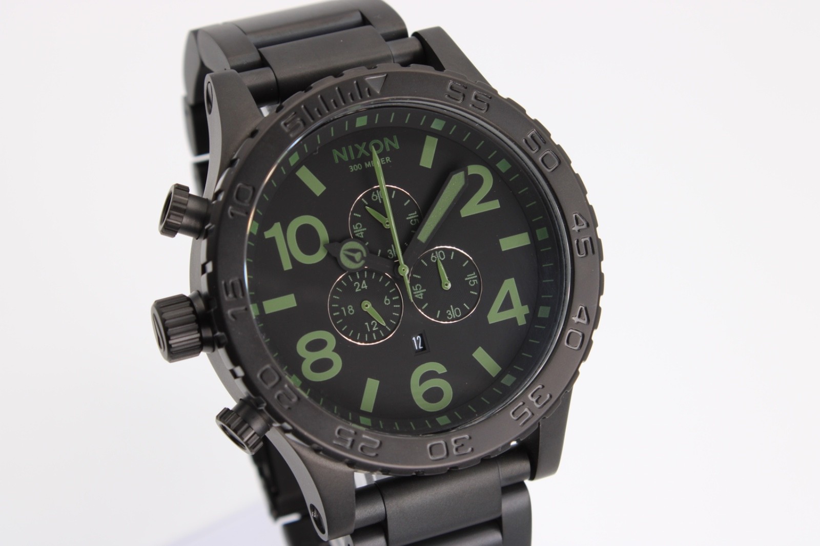 NIXON Chrono 51-30 A083-1042 Black Dial Men’s Watch 51mm