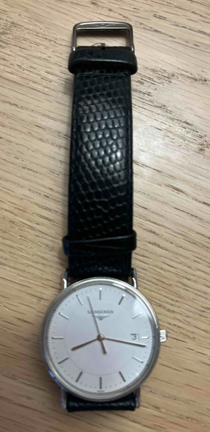 Longines Grand Classic L4.720.4 White Dial Date Quartz Men’s Watch From JAPAN