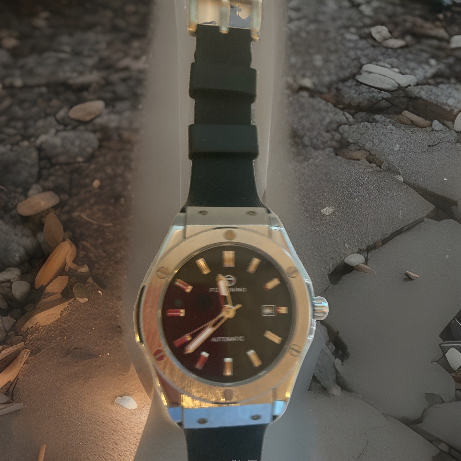 Forsining Men’s Automatic Mechanical Watch – Luxury Steampunk Design – NEW