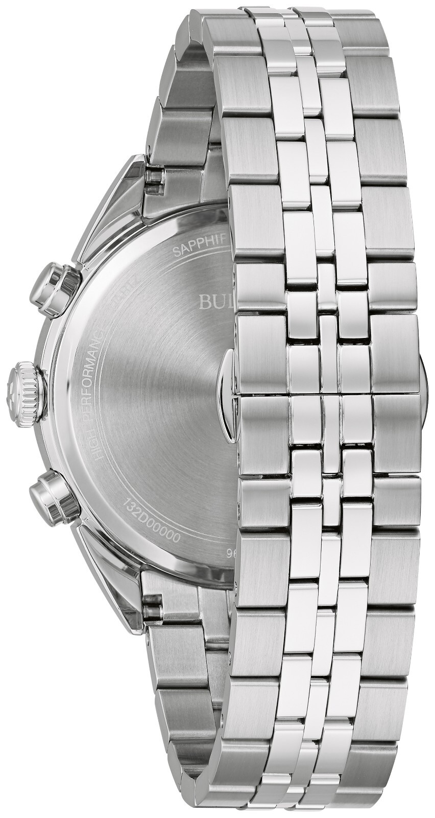 Bulova Men’s Chronograph Calendar Quartz Watch Bracelet Large Set 41MM 96B372