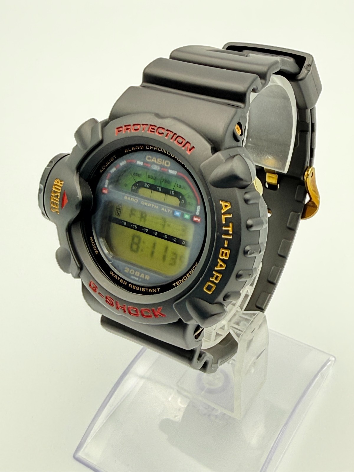 Casio G-Shock DW-6500 Skyforce Sensor Vintage Digital Quartz Watch – Rank B+