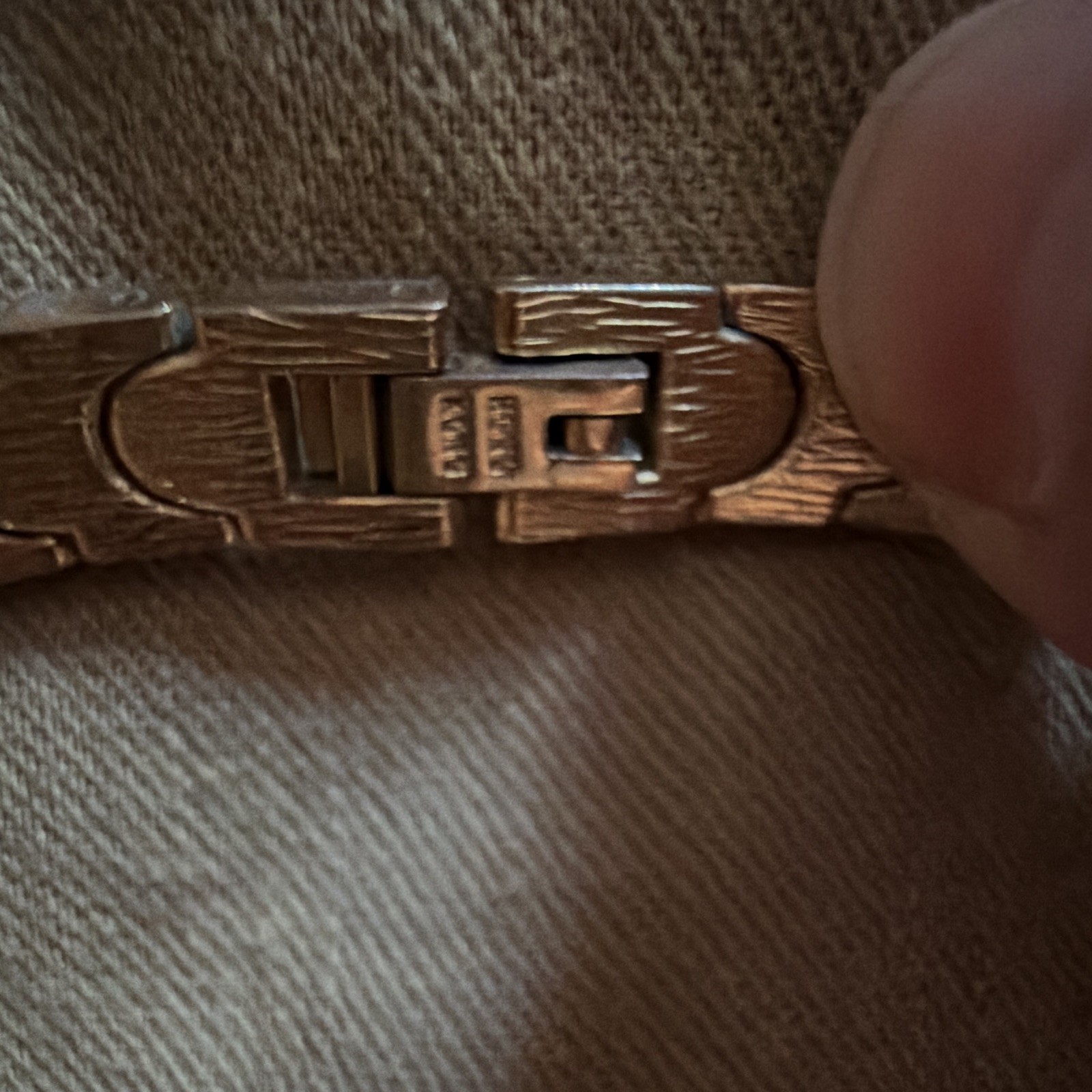 Vintage Jules Jurgensen Opropos Women’s Gold Plated & Gemstone Bracelet Watch