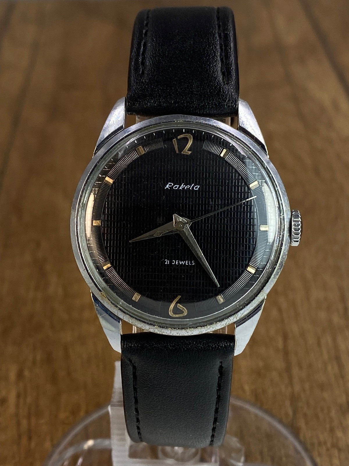 Raketa Baltika mechanical 21j vintage Soviet Era mens wristwatch USSR