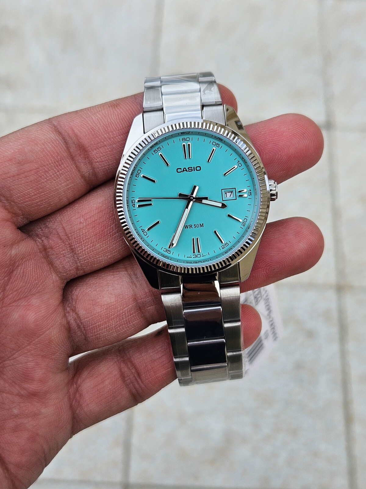 “Casio MTP-1302PD Light Blue Dial – Classic Men’s Stainless Steel LIMITED STOCK