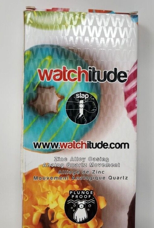 Watchitude Limited Edition Slap Watch #396 Donuts