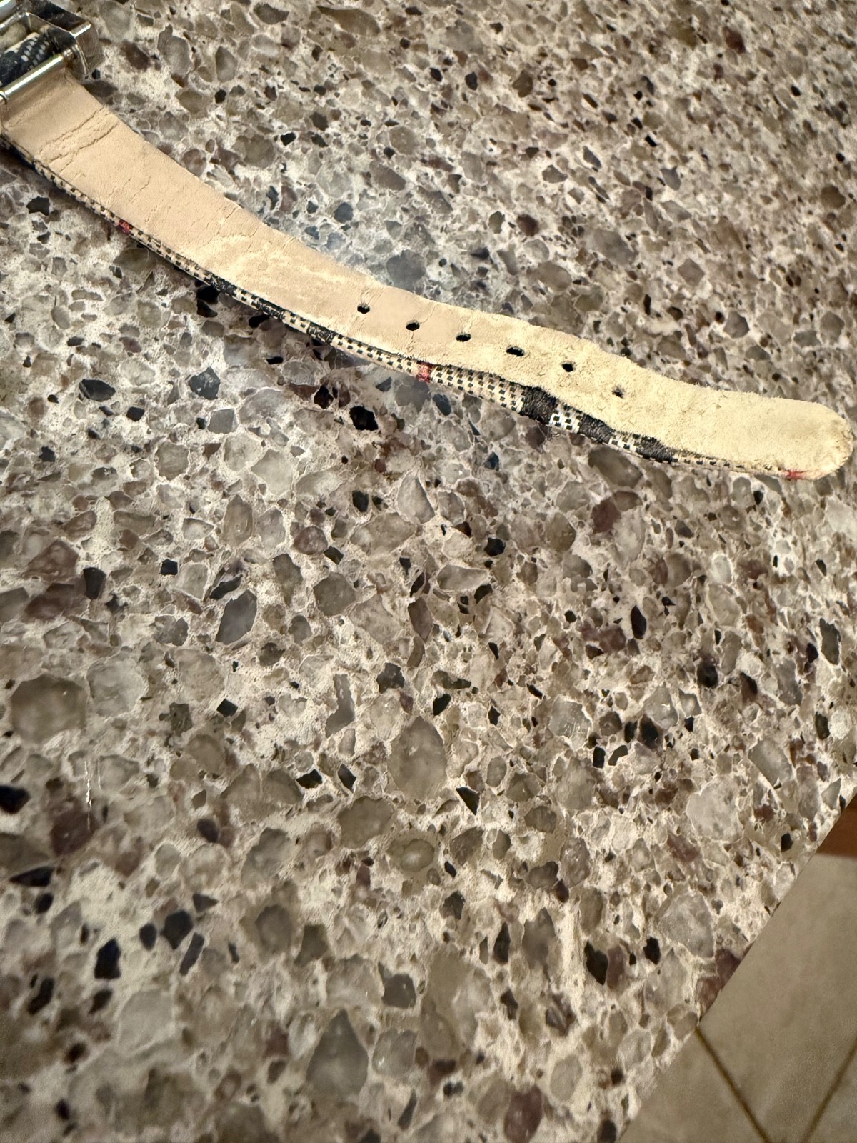 Burberry Black Face and Traditional Burberry Plaid Band, Vintage, Classic Piece