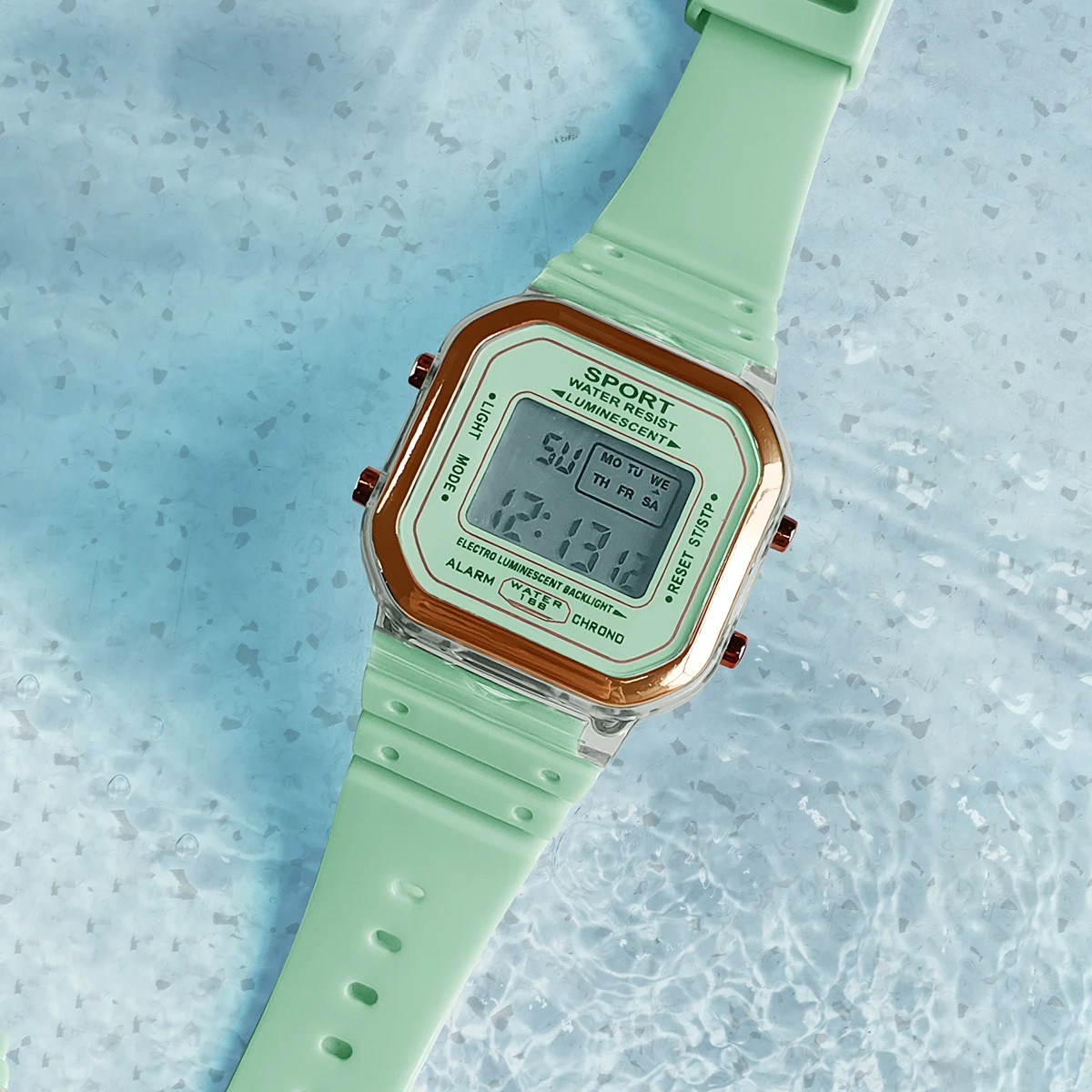 New Children’s LED Digital Watch Student Multi functional Outdoor Sports