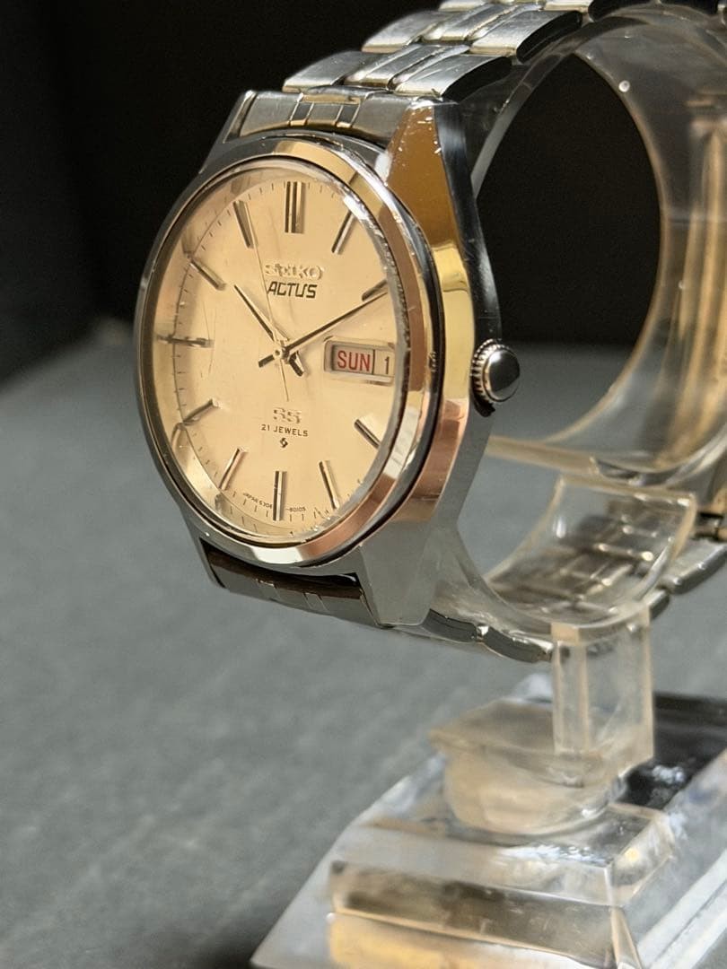 Seasonal piece SEIKO Actus SS1976 Automatic Men’s Wristwatch in working conditio