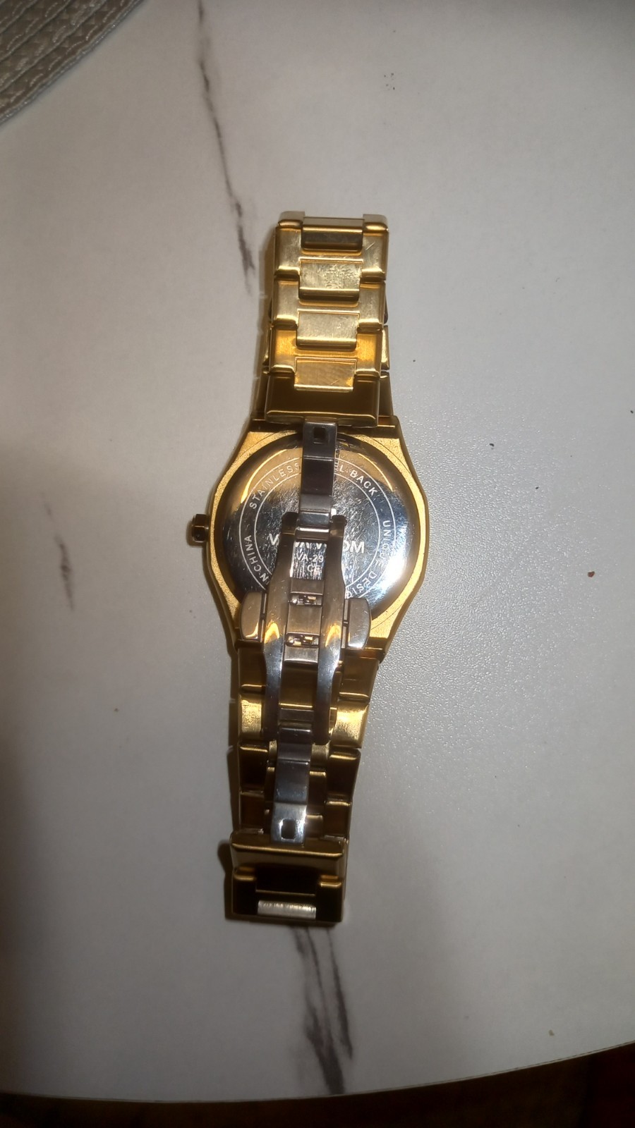 Premium Vava Voom Gold Edition – Stunning Watch with Arabic Indices – Timeless L
