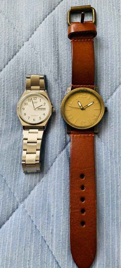 Two watches: CASIO antique-style watches