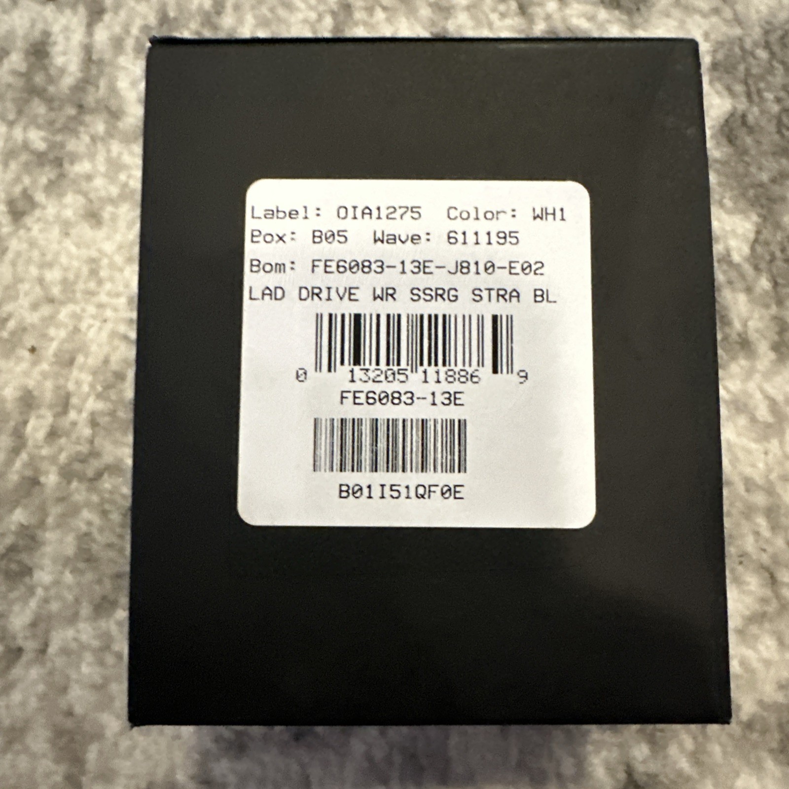 Citizen Drive Black Dial Ladies Watch FE6083-13E