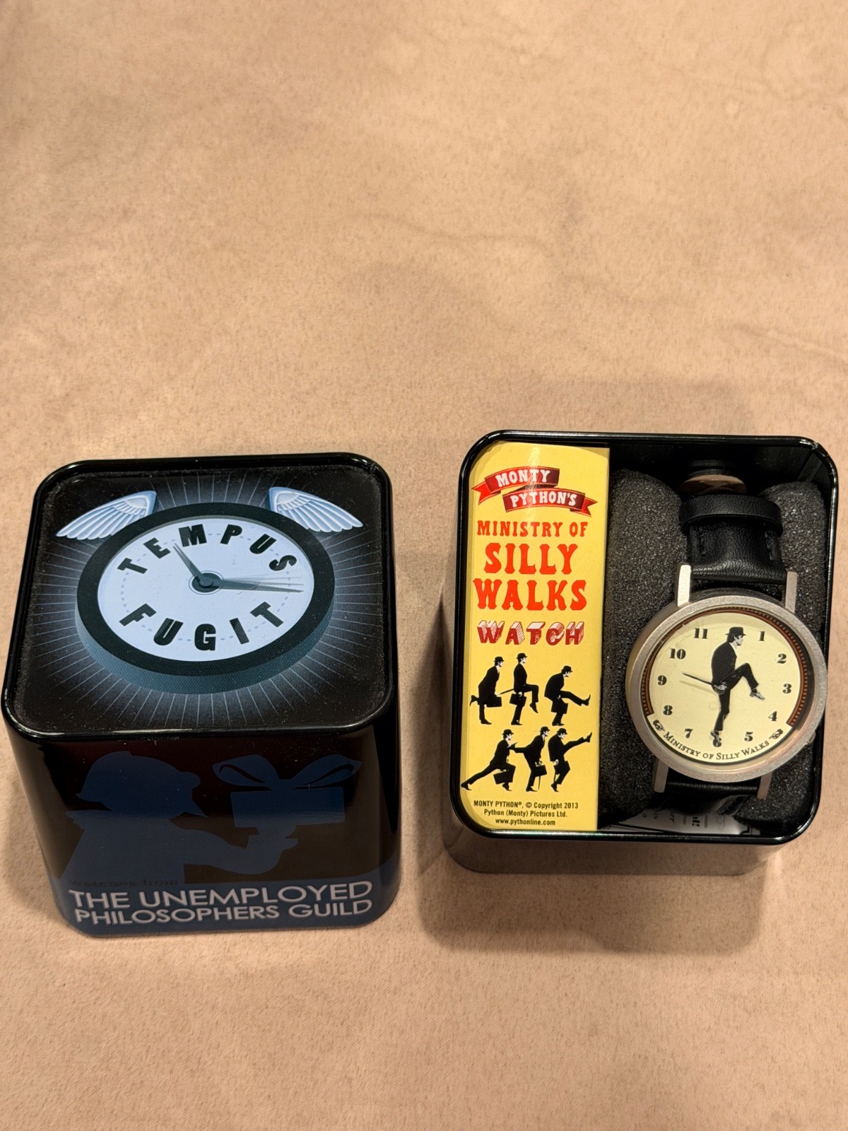 New Tempus Fugit Ministry of Silly Walks Quartz Watch – Charlie Chaplin / Monty