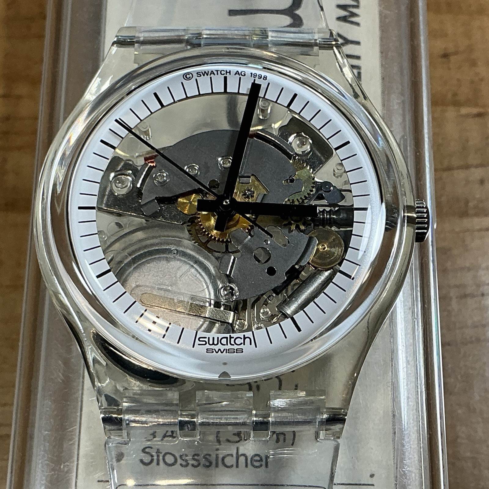 1998 JELLY FISH STYLE – SEE THRU – CLEAR [ NOS ] 34mm
