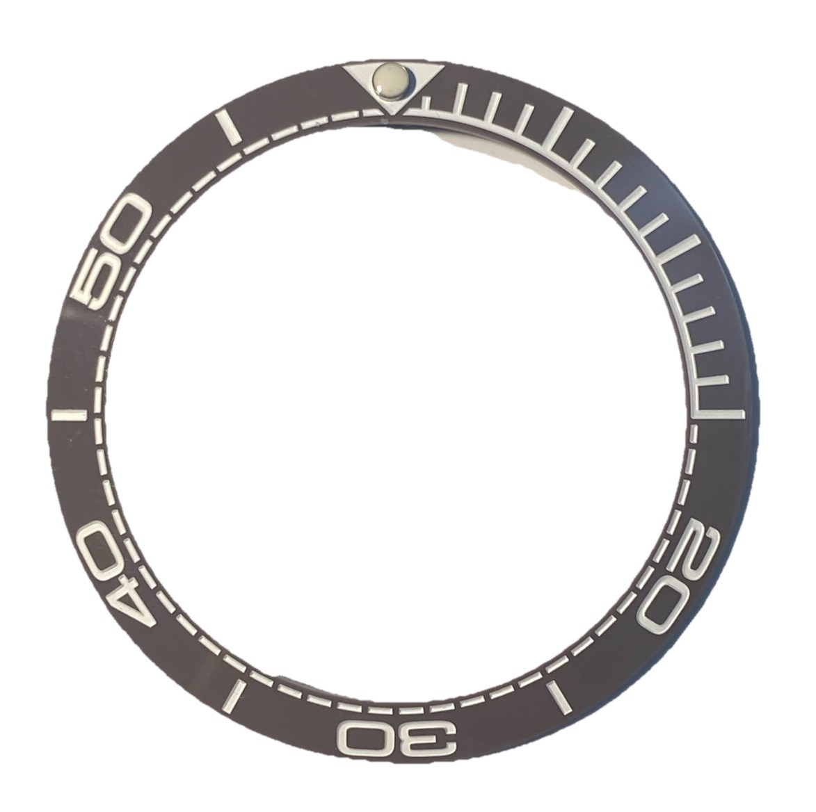 Bezel Insert Grey Model 1 Color For Diver Or Sub NH35 and Like Model Watches