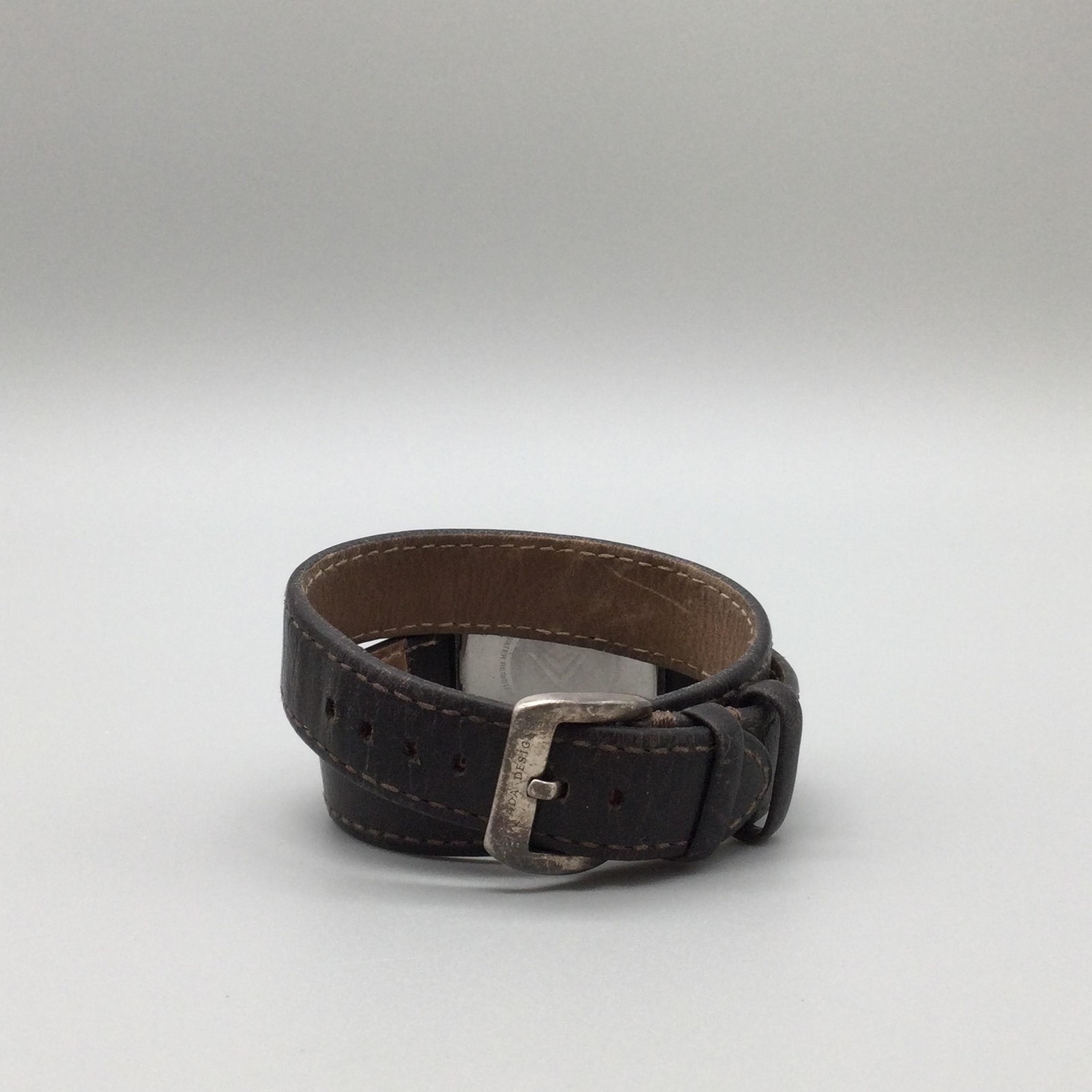 Silpada Designs Womens Watch 30mm Cream Dial Brown Leather Wrap Band New Battery