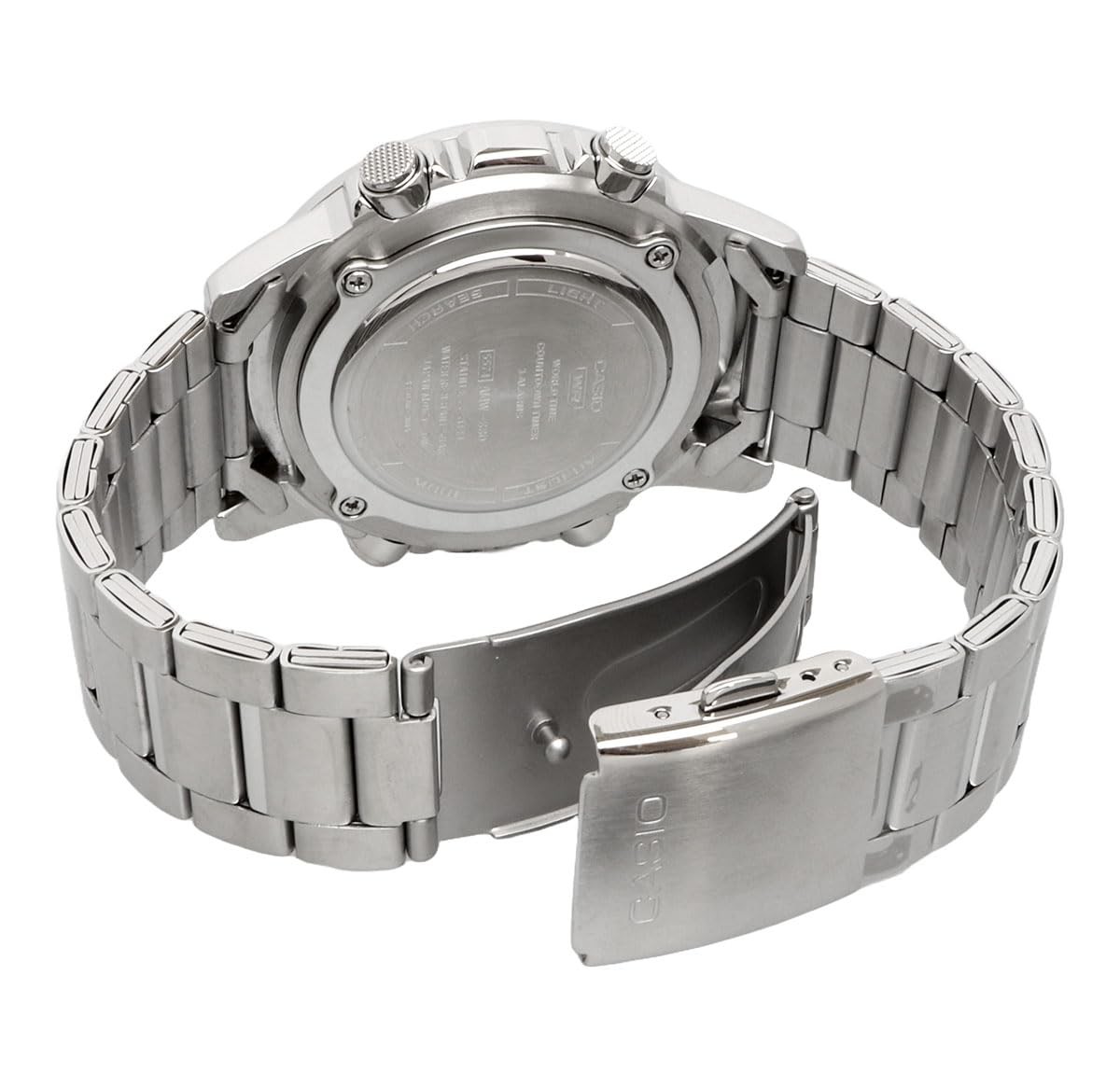 Casio Green AMW-880D-3AV 10 years Battery Design Stainless Steel Casual watch