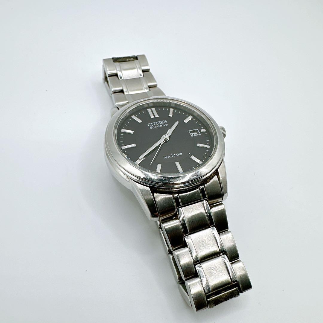 Citizen E111-S053846 Eco-Drive Solar Working Watch Unisex Black 33mm from Japan