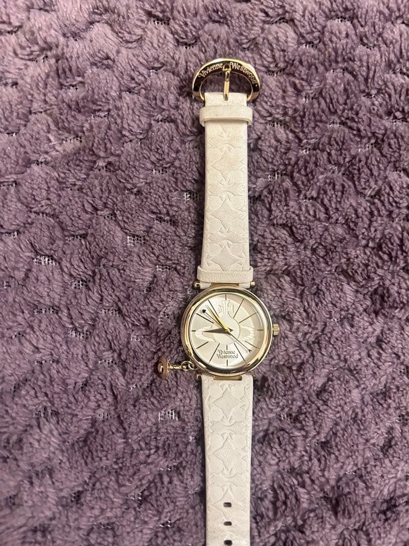 Vivienne Westwood watch with Orb charm White item