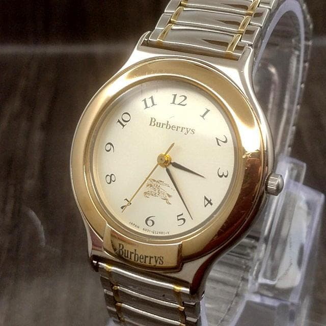 BURBERRY 6031 Wristwatch Case 3.0cm / 16.0cm Band Used Preowned