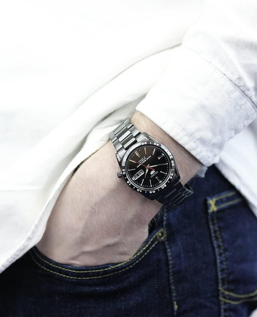 SEIKO SEIKO5 SNKE03K1 Black Automatic Men’s Watch Brand New Ship from Japan