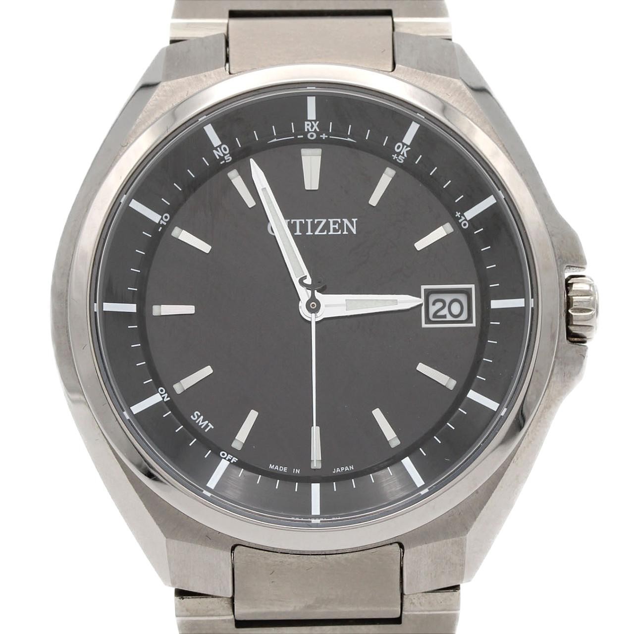 Authentic Citizen Attesa H128-R006860/CB3010-57E TI Solar Powered Quartz Wat…