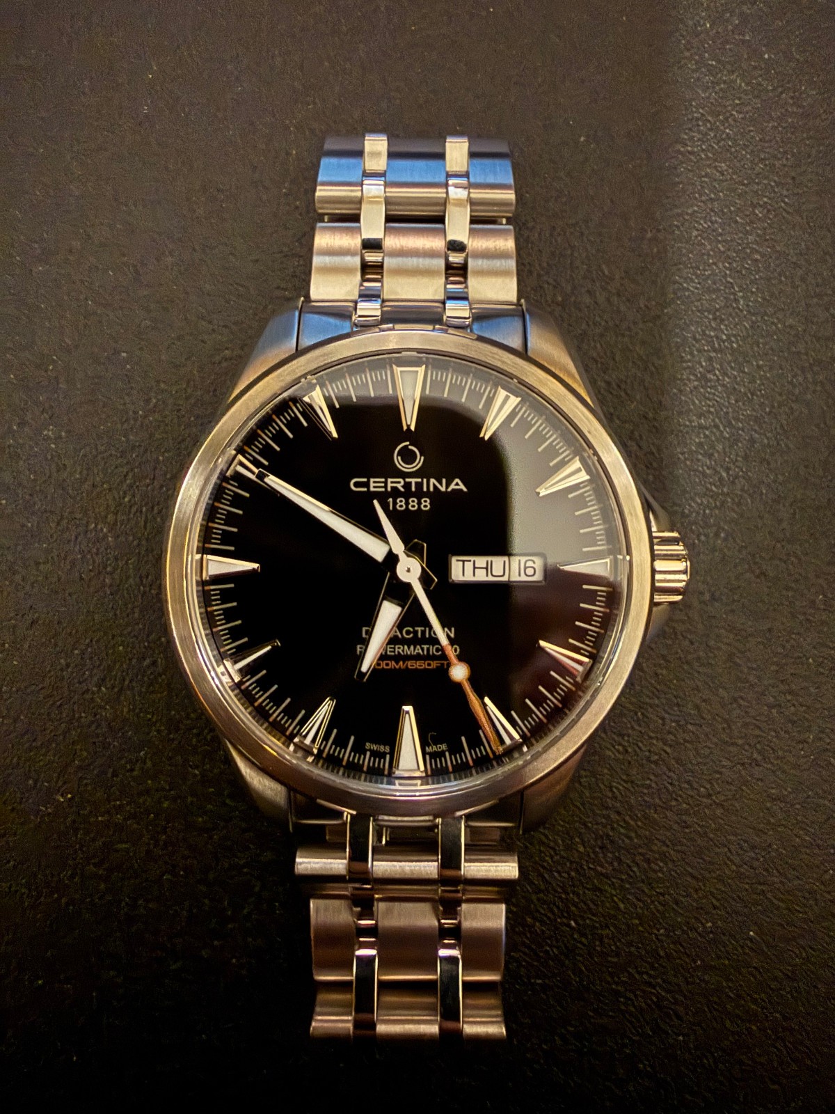 Certina DS Action Day Date Powermatic 80 (Reference C032.430.11.051.00) Watch