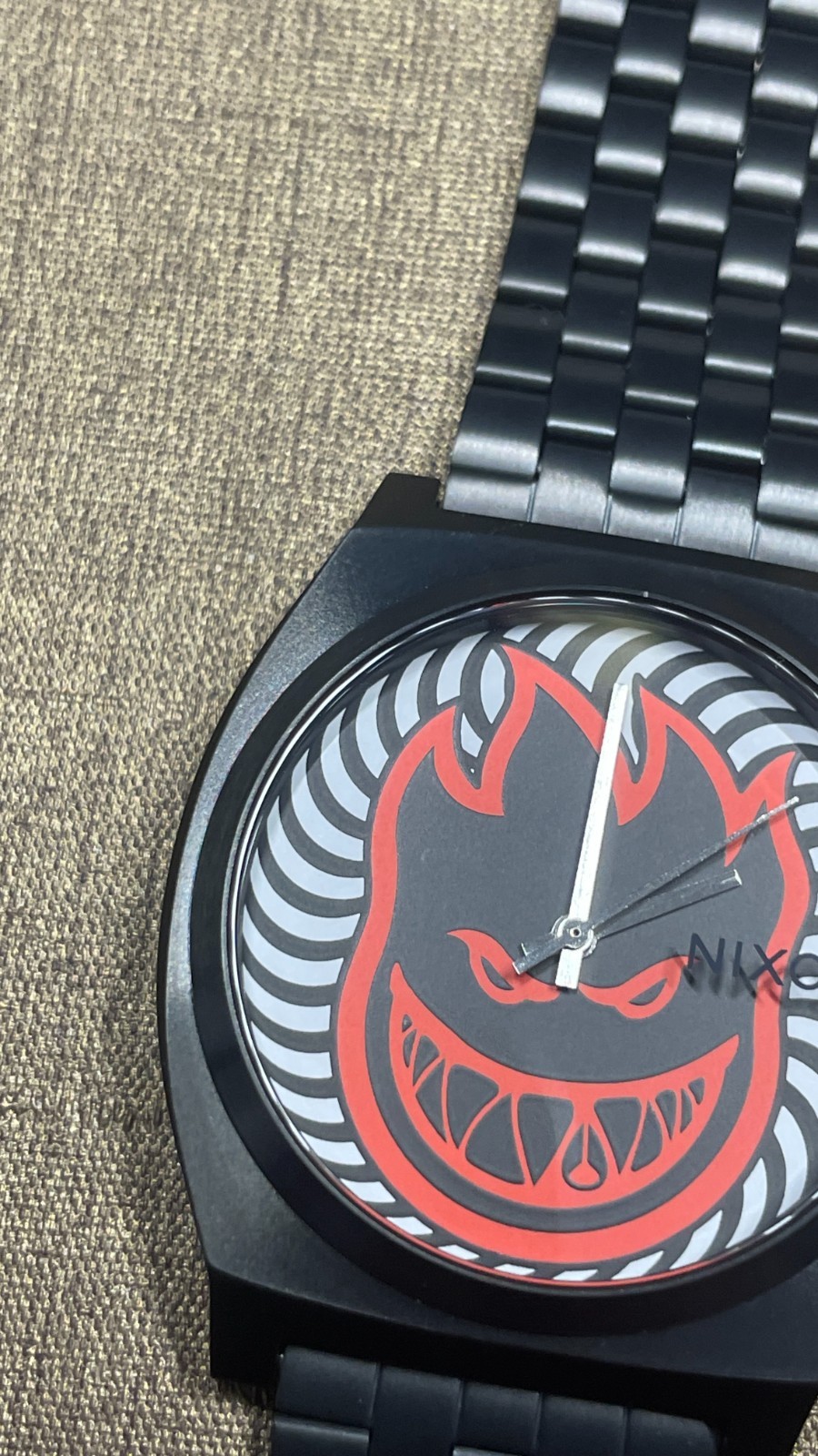 Nixon The Timeteller Spitfire Collaboration Fireball watch h124