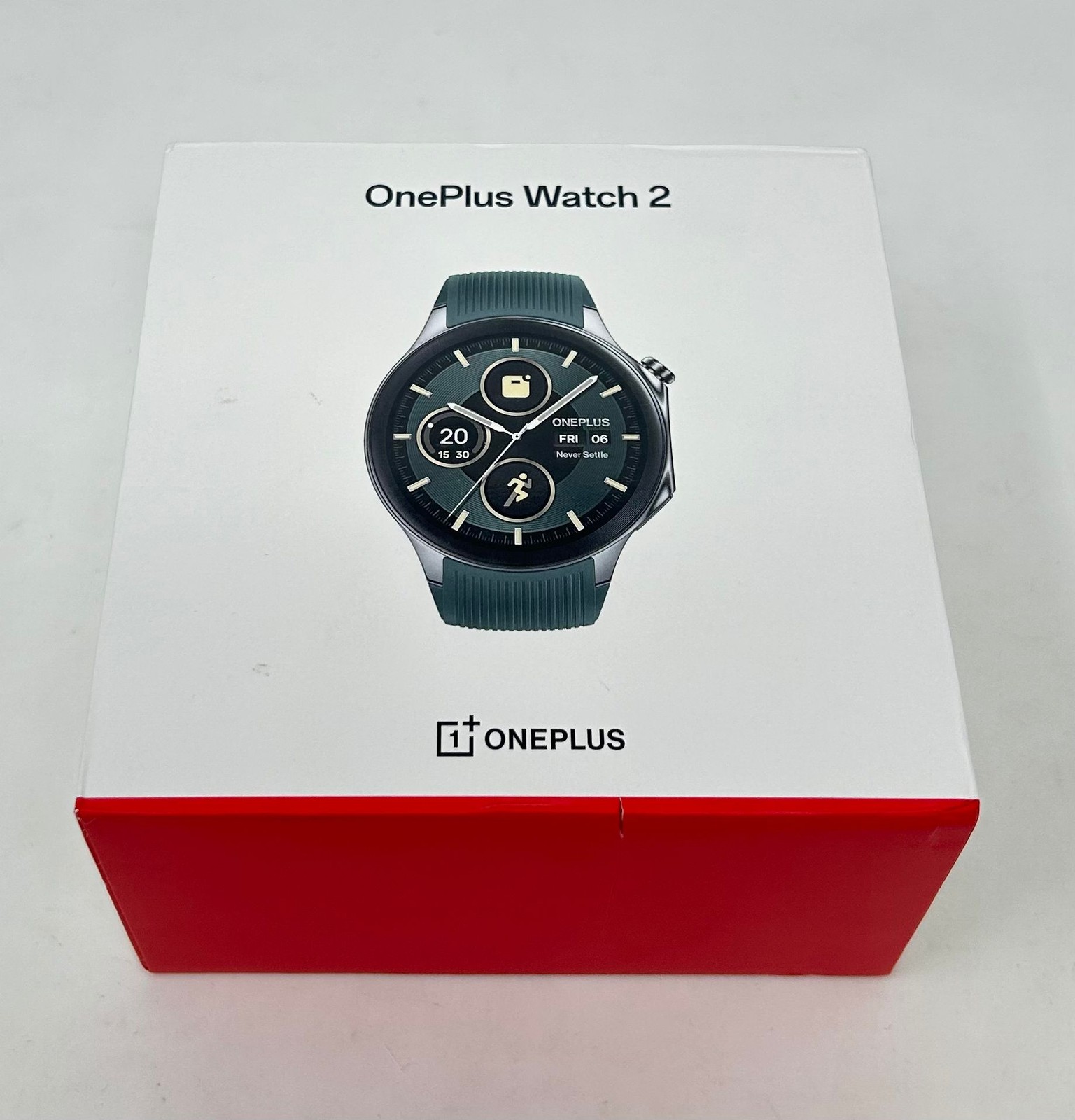 OnePlus Watch 2, Radiant Steel, Sapphire Crystal Unisex Smart Watch 5491100052