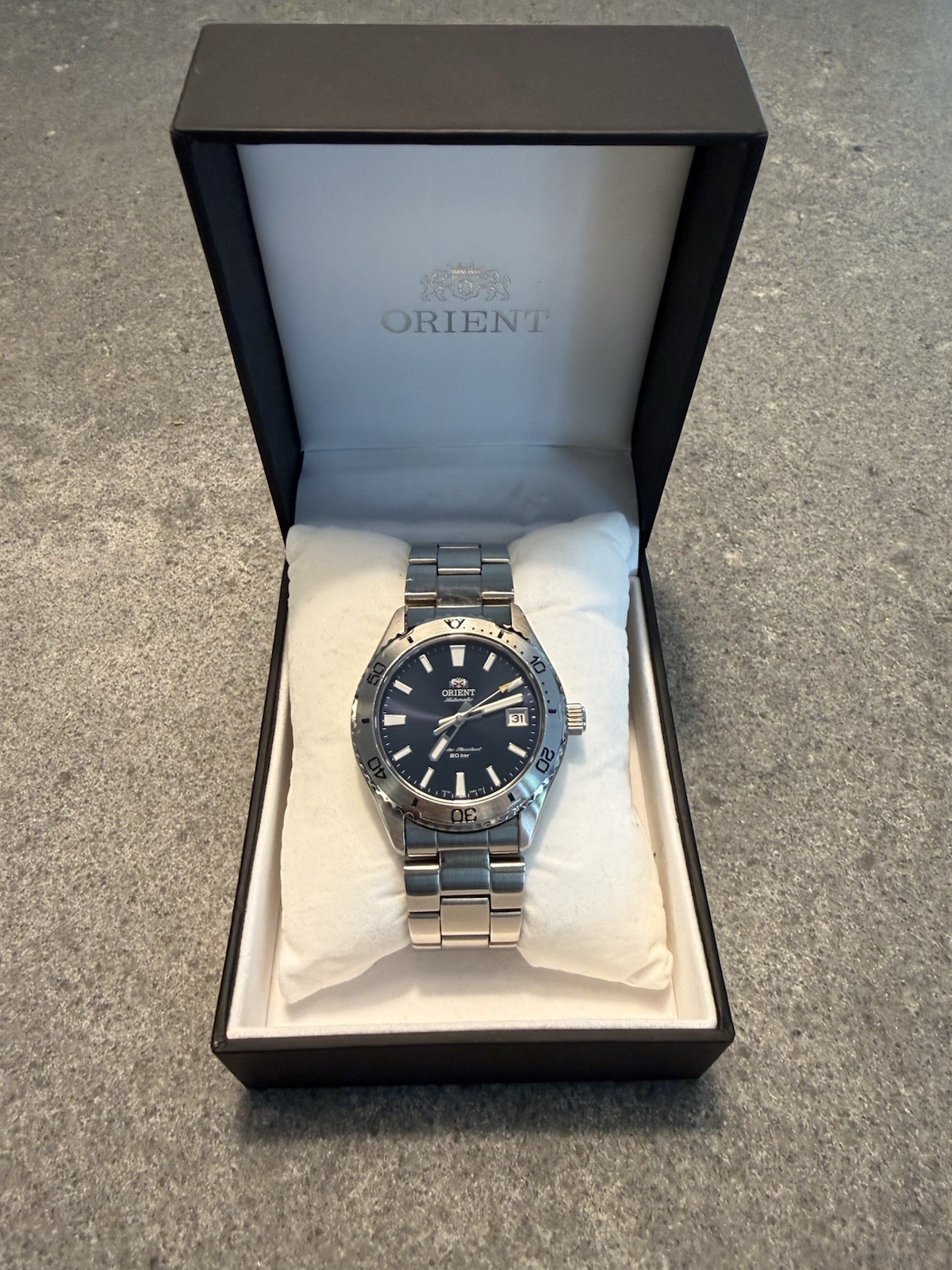 Orient Mako Sport 40 Blue Dial Automatic Dive Watch RA-AC0Q02L30B Sapphire
