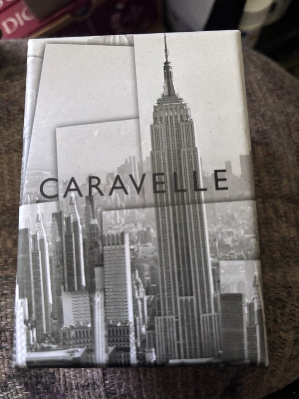Caravelle Men’s Quartz Analog Day/Date Gold Tone Bracelet Watch w/ Box