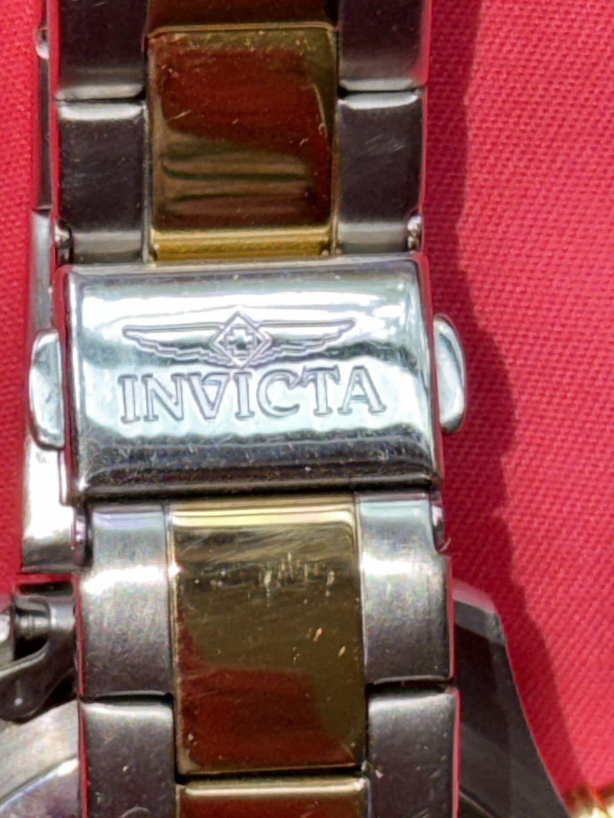 Invicta Angel Chronograph Quartz Watch Stainless Steel & Crystal #22305