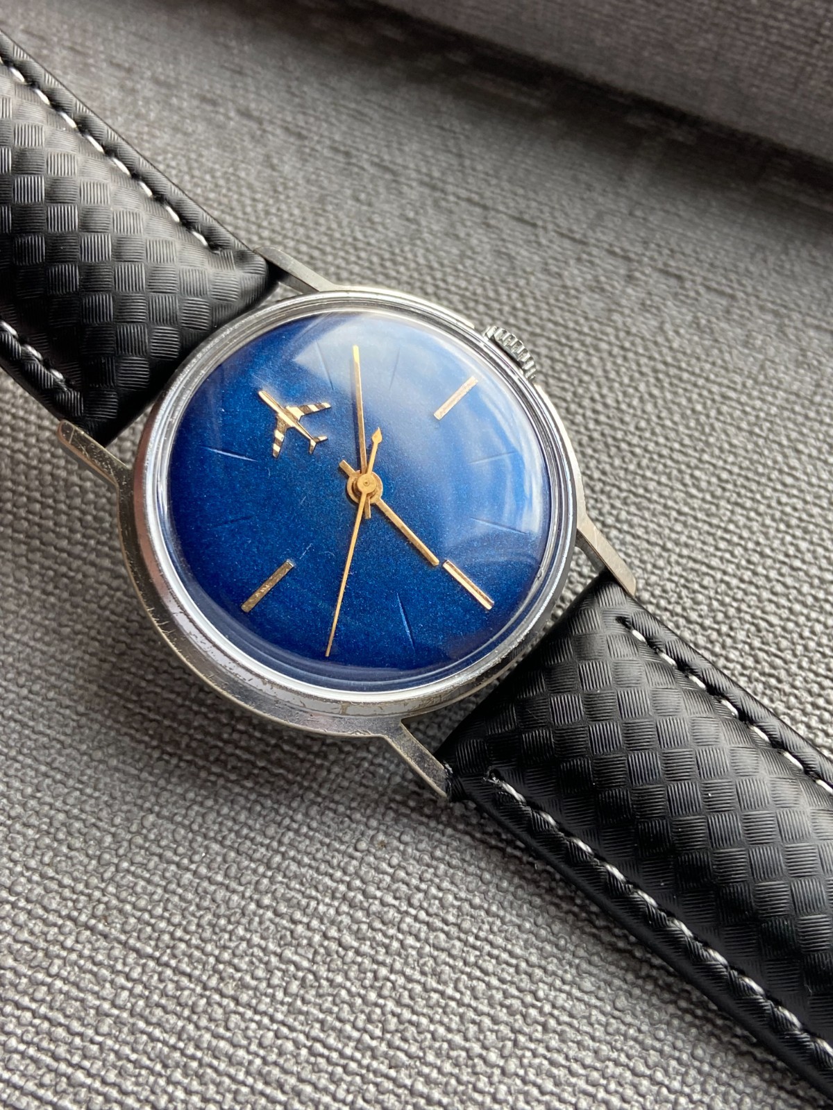 Raketa Plane Vintage Soviet Mechanical Men’s Wristwatch cal. 2609B Baltika